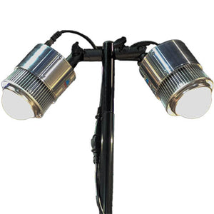 Powerful 120w or 180w LED table clamp trade show lighting